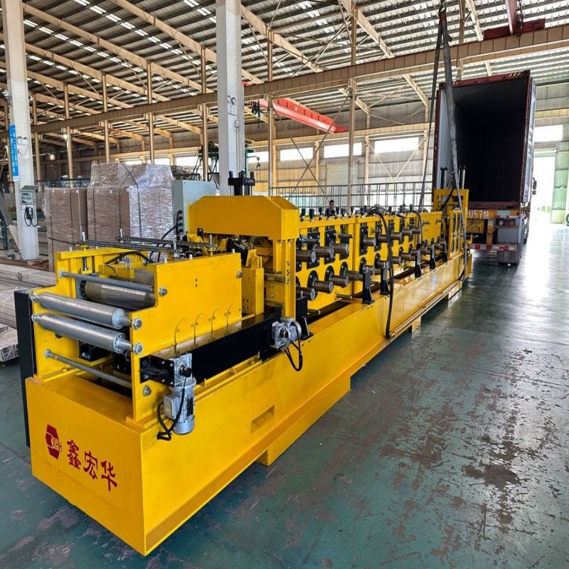 Full Automatic C Beams Purlin Keel Roll Forming Metal Frame Making Machine