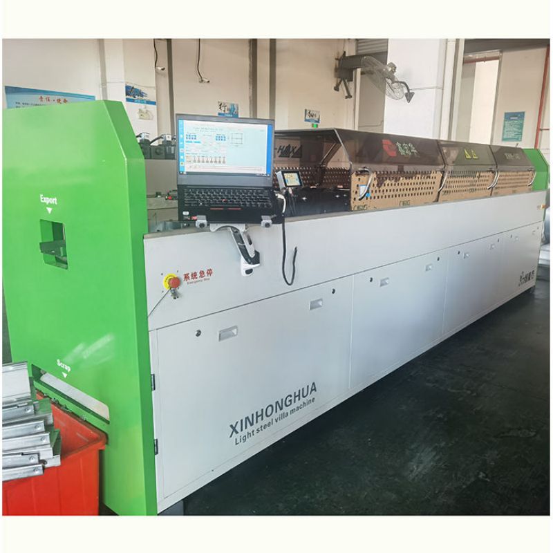 Light Gauge Steel Prefab Ground Villa House Keel Make Roll Form Machine