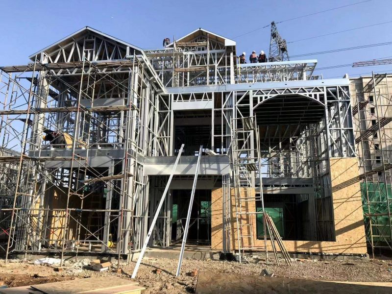 Steel Frame Home Building Formwork Prefabricated Machine