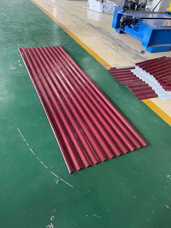 Roll Forming Corrugated Iron Profiles Sheet Metal Processing Machines