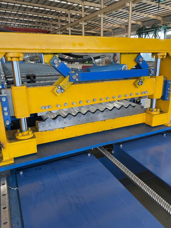 Roll Forming Corrugated Iron Profiles Sheet Metal Processing Machines