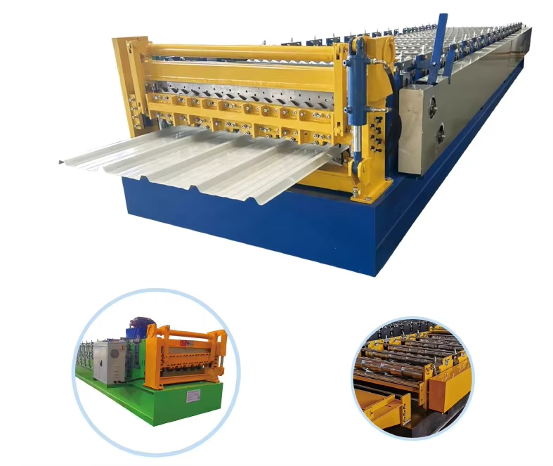 Double Layer Roof Tile Roll Forming  Machine