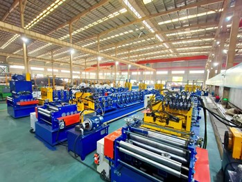 Purlin C&Z Channel Steel RollForming Machine for Building Material