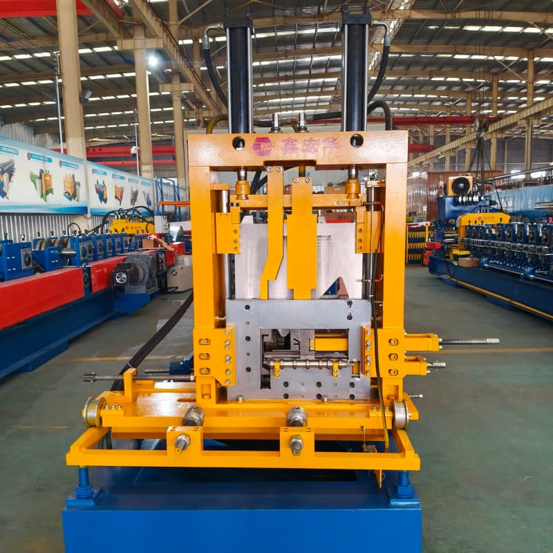 Sheet Rolling Roof Panel Roll Forming Purlin Machine