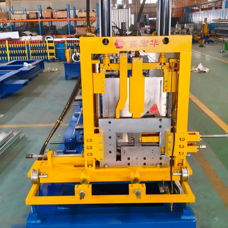 Roll Former Machine Figur Sheet Metal Forming Purlin Machine