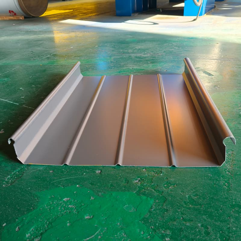 Standing Seam Roofing Sheet Machine Purlin Roll Forming Production Line Machine