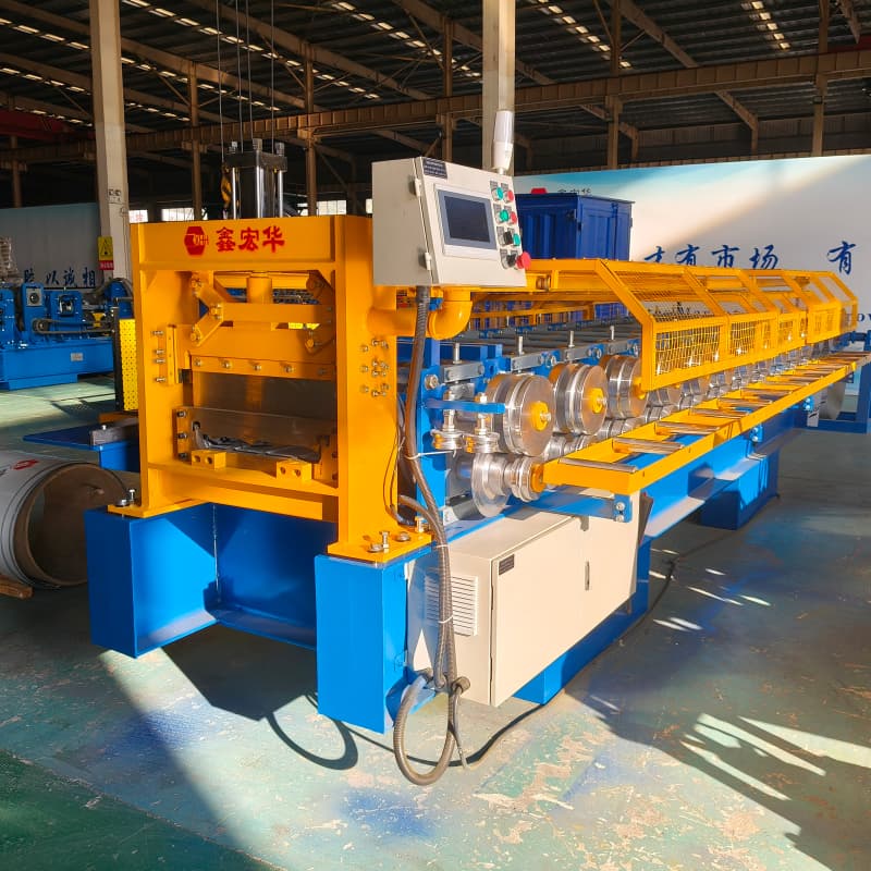 Portable Standing Seam Machine Standing Seam Clip Style Roll Forming Production Machine