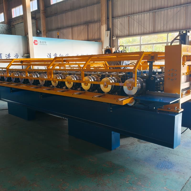 Seamless Roof Purlin Metal Standing Seam Steel Roofing Roll Forming Machine