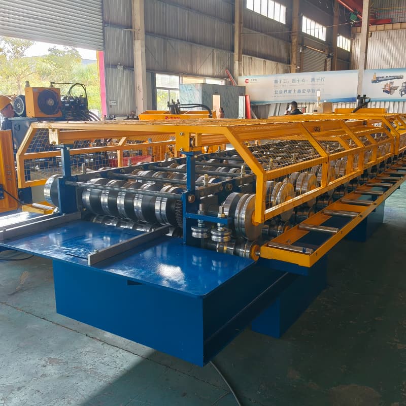 Portable Standing Seam Machine Standing Seam Clip Style Roll Forming Production Machine
