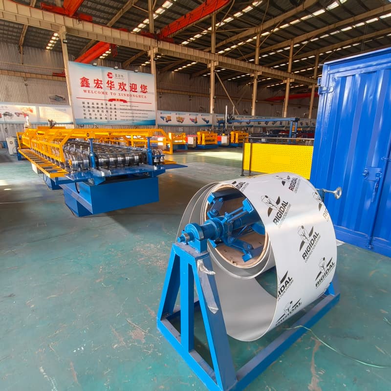 Standing Seam Purlin Roller Teailer Standing Seam Roofs Roll Forming Machine