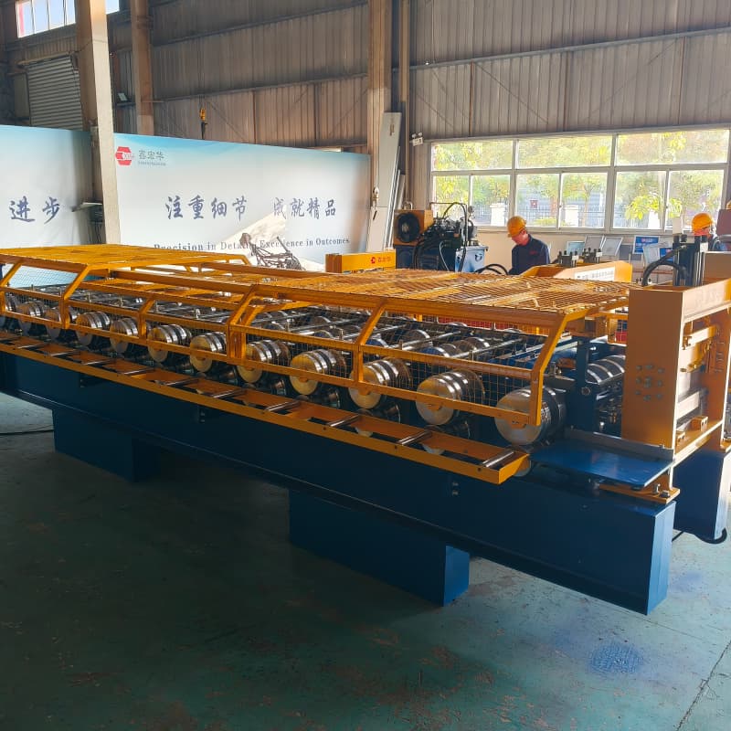 Stand Seam Machine Portable Purlin Standing Seam Roll Forming Machine