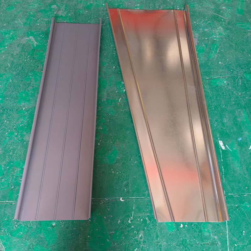 Standing Roof Mechanical-Lock Standing Seam Metal Purlin Roofing Panels Roll Forming Machine