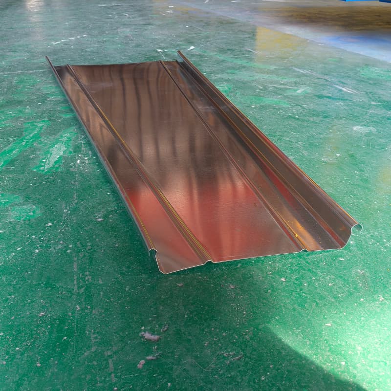 Standing Roof Mechanical-Lock Standing Seam Metal Purlin Roofing Panels Roll Forming Machine