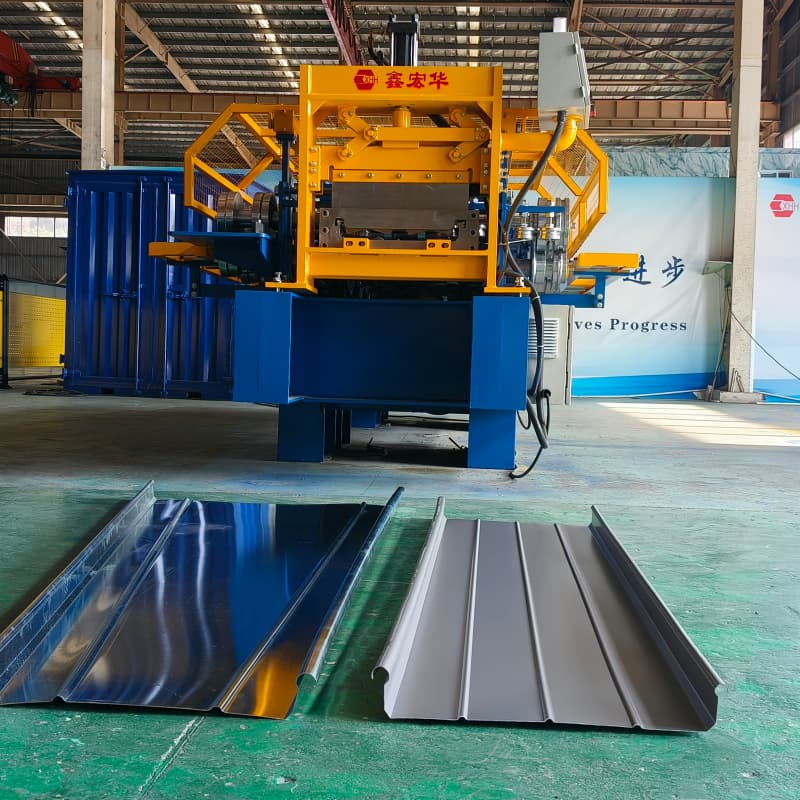 Standing Seam Metal Panel Standing Seam Metal Purlin Roof System Machine