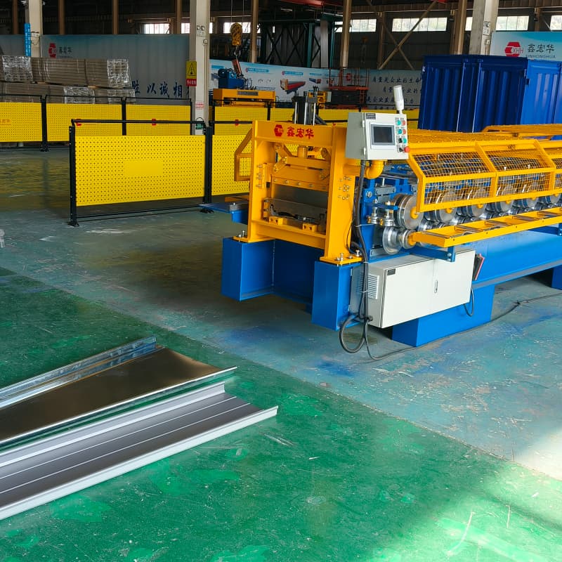 Standing Seam Roofing Purlin Metal Roll Forming Production Line Equipment Machine