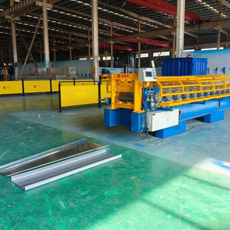 Standing Seam Metal Roof Standing Purlin Seam Machine Price Roll Machine