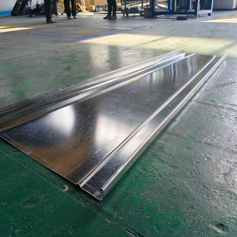 Purlin Standing Seam Roofing Sheets Standing Seam Roof Clamp Roll Machine