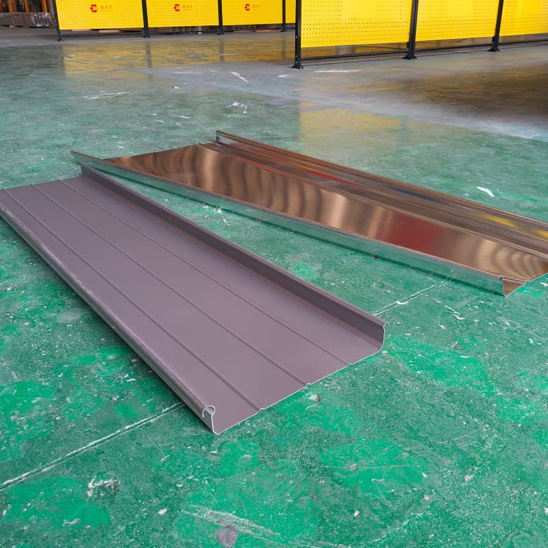 Standing Seam Rolling Machine Stainless Steel Standing Seam Clip Purlin Machine
