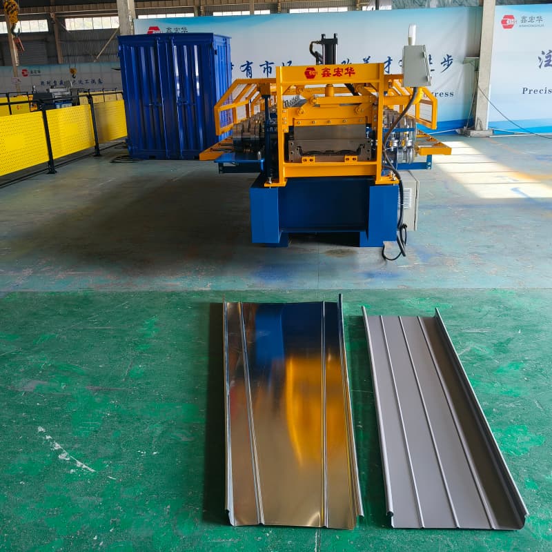 Metal Roof Standing Seam Maquina-formadora-de-teja-standing-seam Purlin Roll Forming Production Line Machine