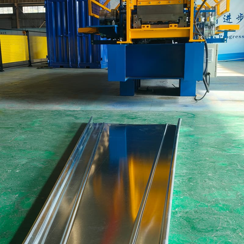 Standard Seam Purlin Metal Roofing Seam Steel Roof Roll Forming Machine