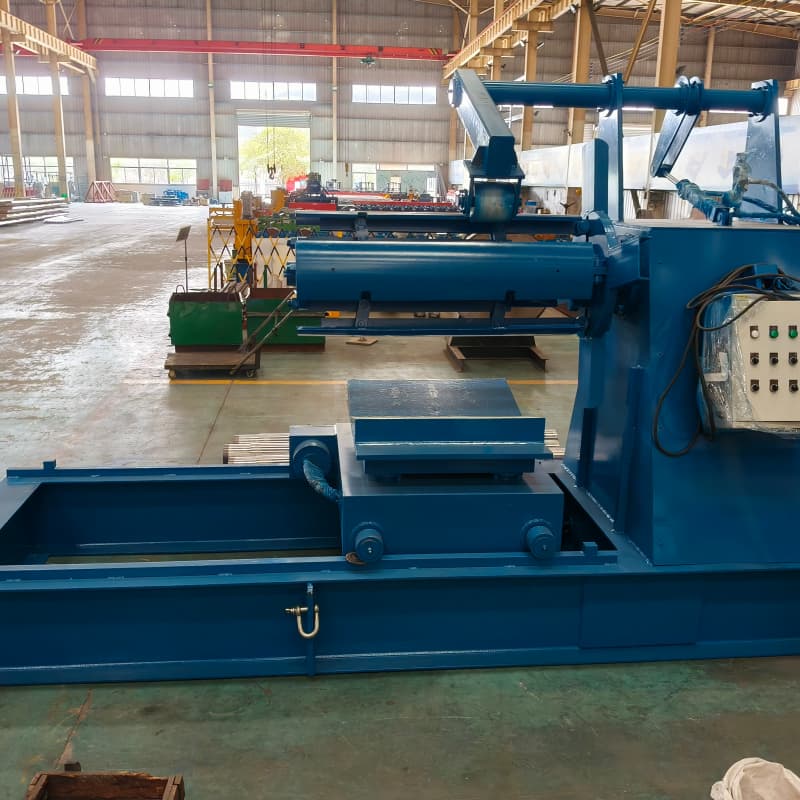 Asia Market Hot Selling Purlin Cheap Mini Galvanized Coil Slitting Leveling Machine