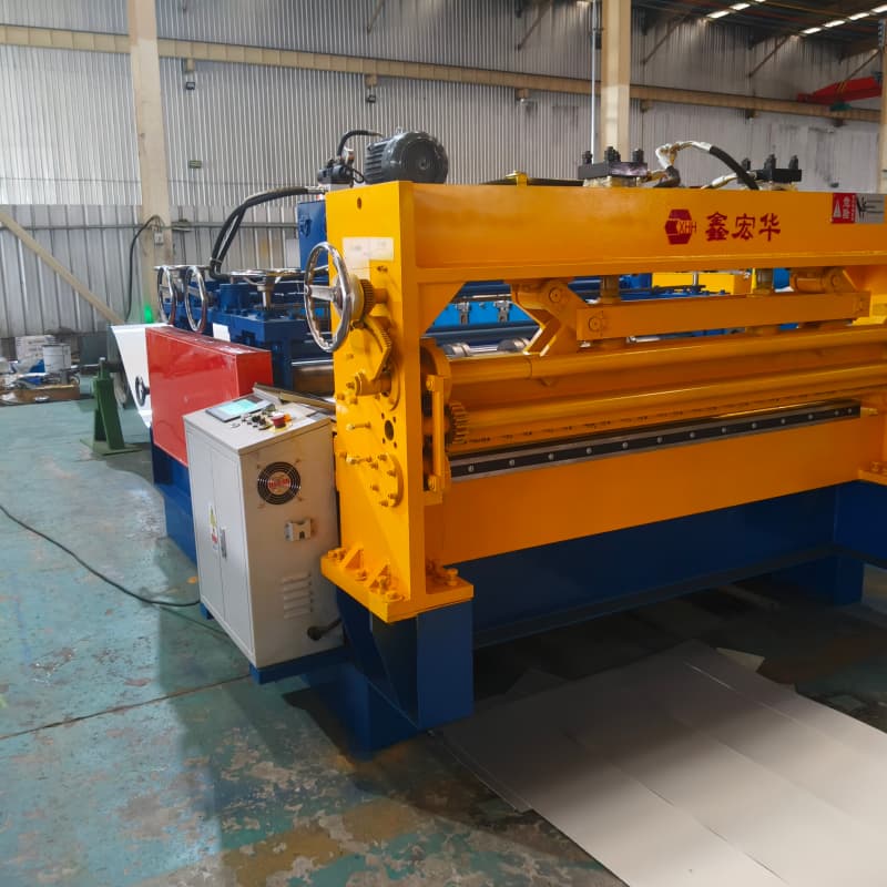 Tension Purlin Control Metal Strip Slitting Leveling Line Machine