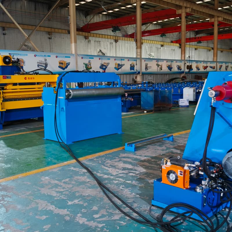 Roll to Sheet Cutting Machine Steel Coil Cut to Length Line