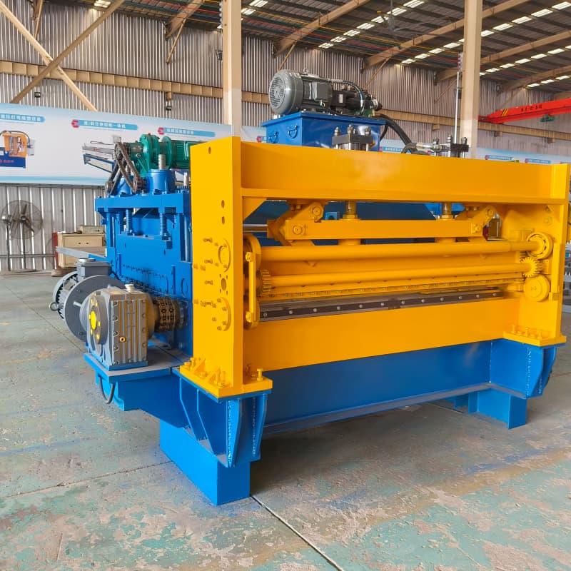 12-25mm Heavy Thick Steel Plate Flatten Slitter Line Cut to Length machine