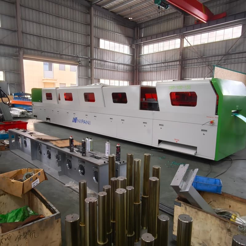 Steel Truss Auxiliary Purlin Component Roll Forming Production Line Equipment Machine