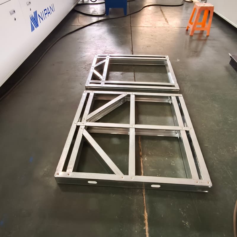 Profile Processing Workshop Startup Purlin Roll Forming Production Line Equipment Machine