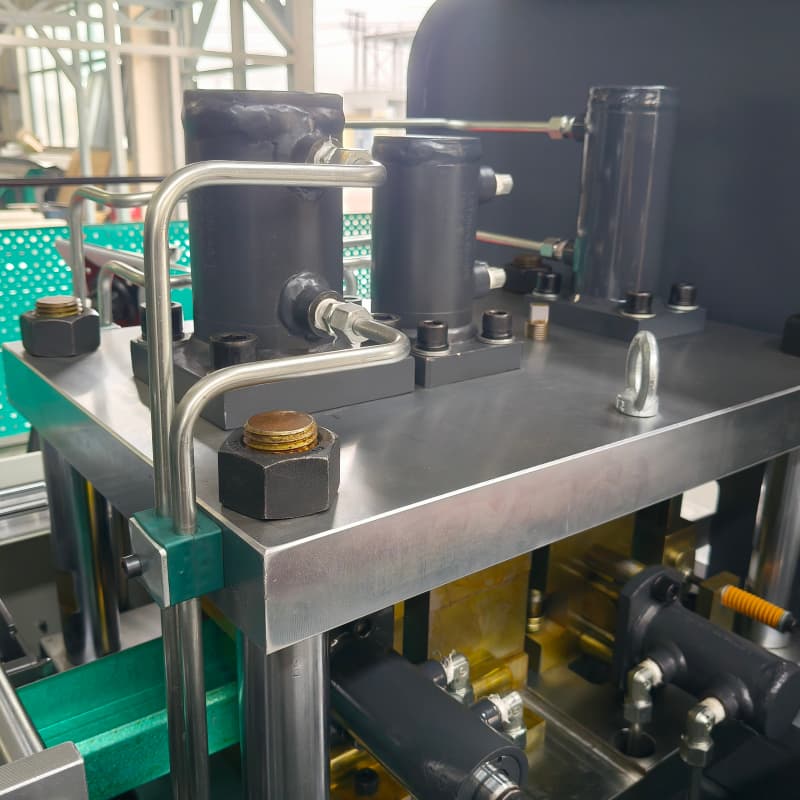 Big Capacity Heavy Purlin Forming Line Large Steel Structure Factory Machine