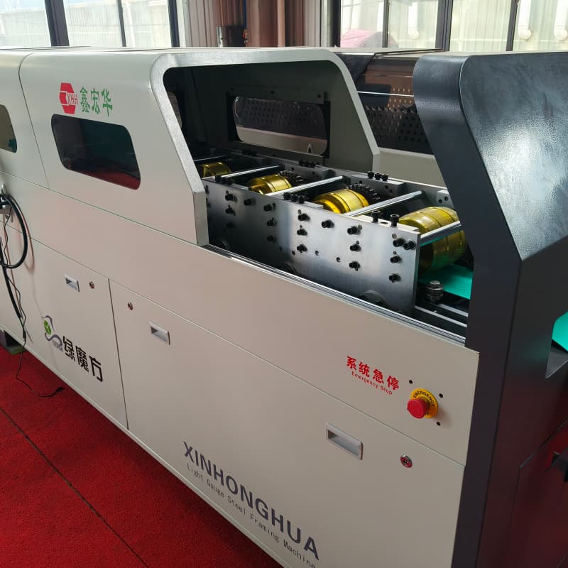 Aluminum Alloy Purlin Roll Former For Lightweight Construction Roll Forming Machine